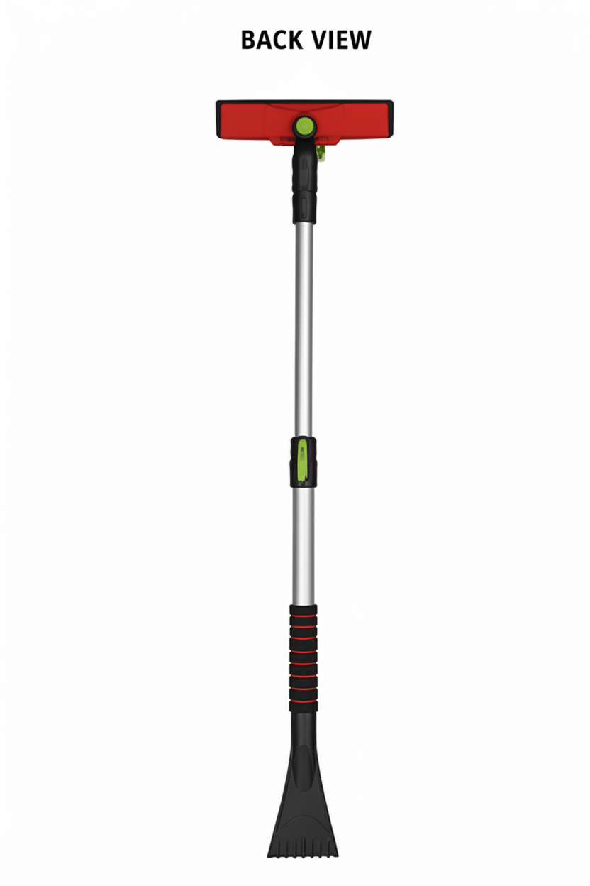 52-Inch Telescoping Snow Brush & Ice Scraper