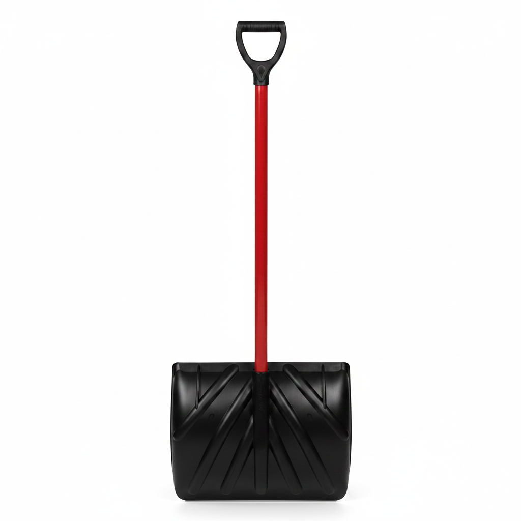 Heavy-Duty 52" Poly Snow Shovel