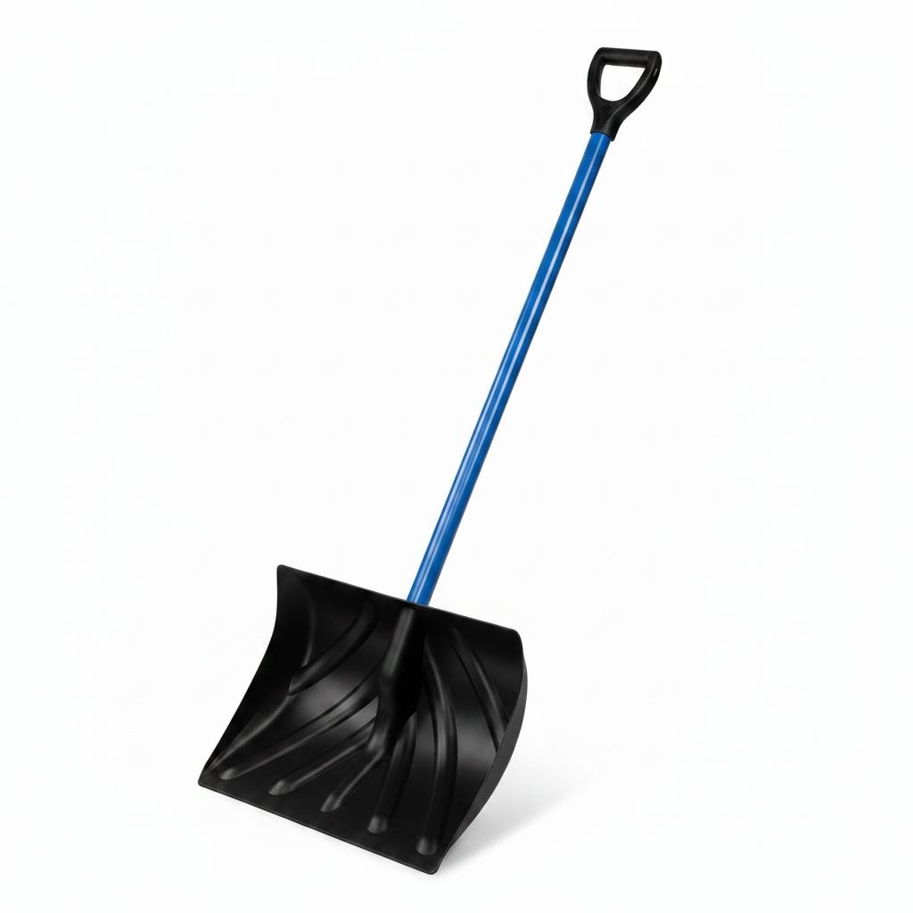 Heavy-Duty 52" Poly Snow Shovel