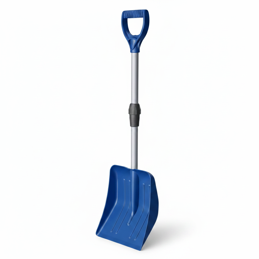 30-Inch Heavy-Duty Poly Snow Shovel