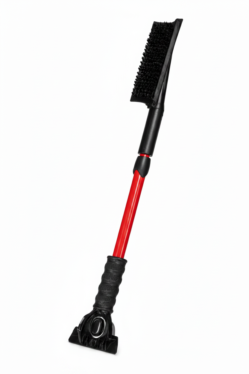 42-Inch Telescopic Snow Brush & Ice Scraper