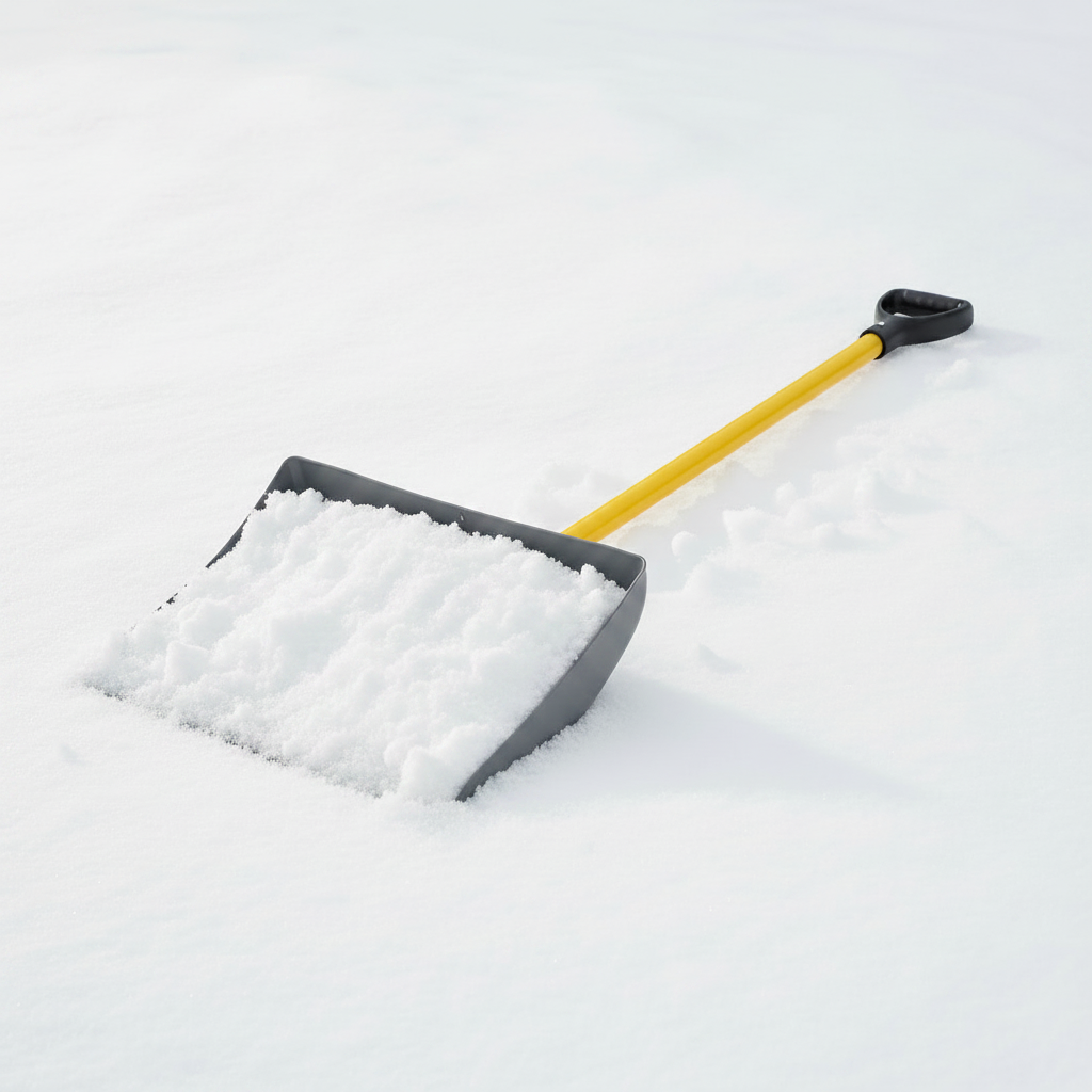 Poly Snow Shovel 52''