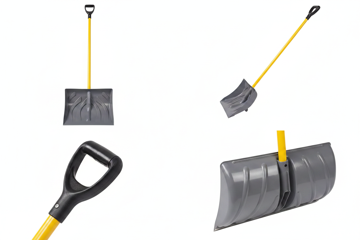 Poly Snow Shovel 52''