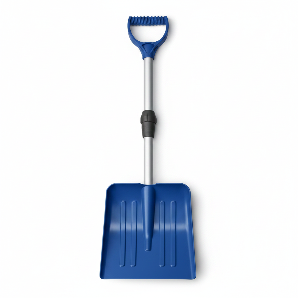 30-Inch Heavy-Duty Poly Snow Shovel